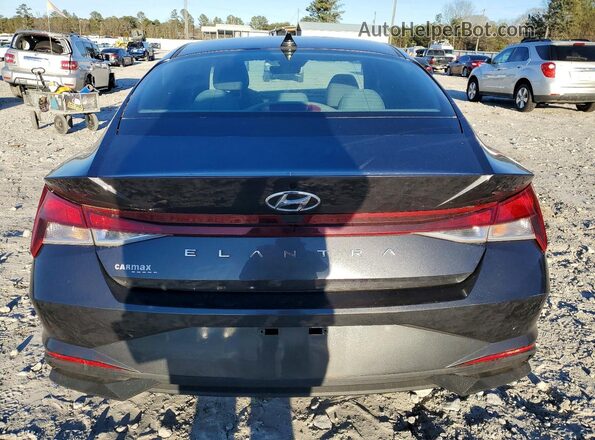 5NPLL4AG1MH047165 2021 HYUNDAI ELANTRA Gray Вид ззаду
