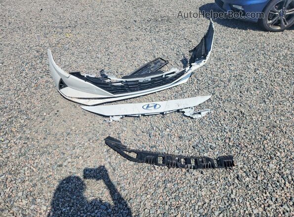 5NPLL4AG3NH057360 2022 HYUNDAI ELANTRA Белый Вид подкапотного пространства
