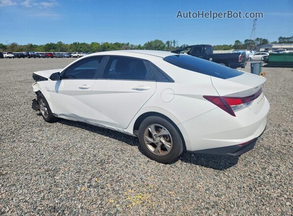 5NPLL4AG3NH057360 2022 HYUNDAI ELANTRA Белый Задняя левая четверть