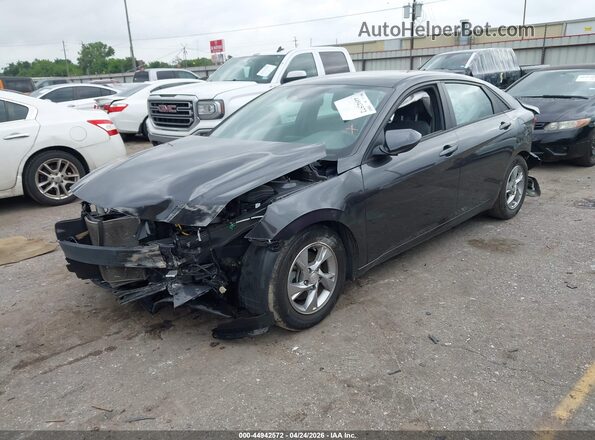 5NPLL4AG5MH016405 2021 HYUNDAI ELANTRA Gray Առջևի ձախ երեք քառորդ տեսարան