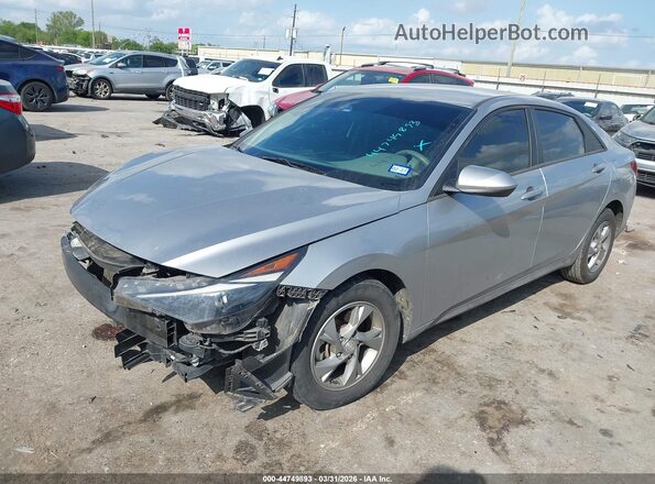 5NPLL4AG5MH045757 2021 HYUNDAI ELANTRA Silver Front left