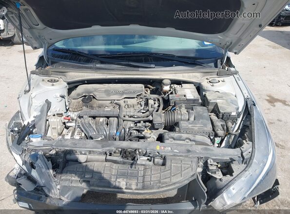 5NPLL4AG5MH045757 2021 HYUNDAI ELANTRA Silver Rear view