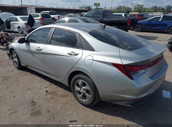 5NPLL4AG5MH045757 2021 HYUNDAI ELANTRA Silver Rear left