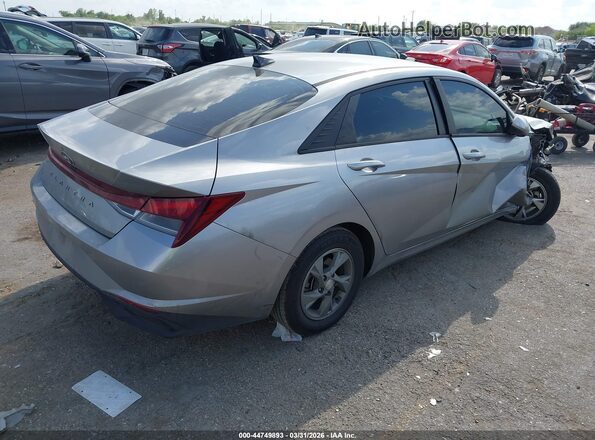 5NPLL4AG5MH045757 2021 HYUNDAI ELANTRA Silver Rear right