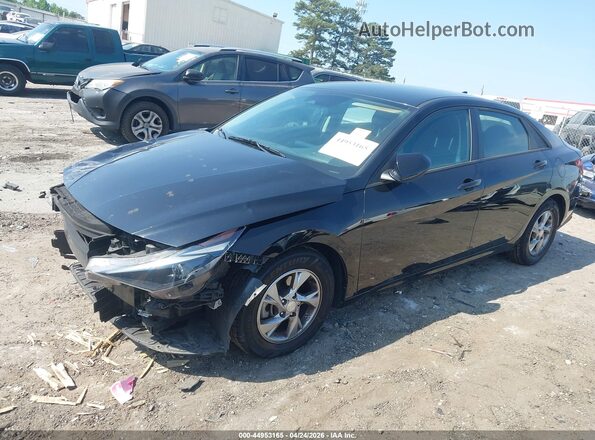 5NPLL4AG8MH032792 2021 HYUNDAI ELANTRA Black Front left