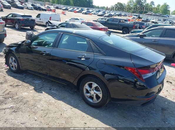 5NPLL4AG8MH032792 2021 HYUNDAI ELANTRA Black Rear left