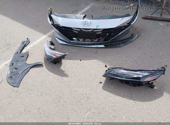 5NPLL4AGXMH013886 2021 HYUNDAI ELANTRA Серебряный Вид щитка приборов