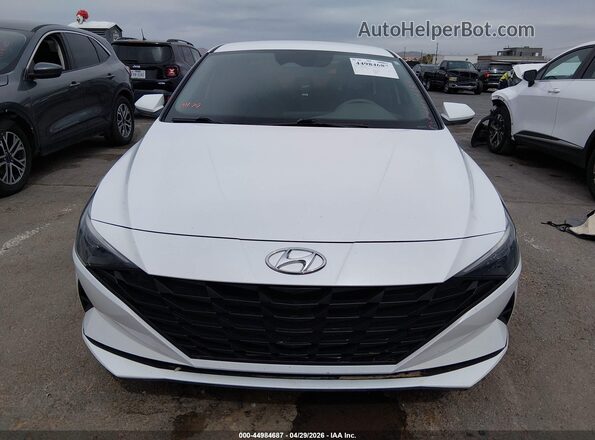 5NPLM4AG0MH021945 2021 HYUNDAI ELANTRA White 