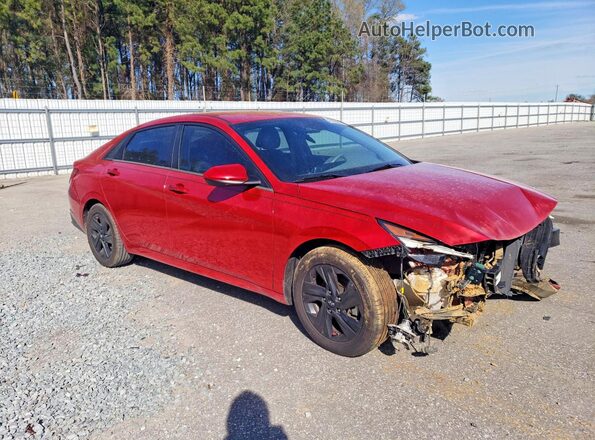 5NPLM4AG1NH058634 2022 HYUNDAI ELANTRA Red Front right