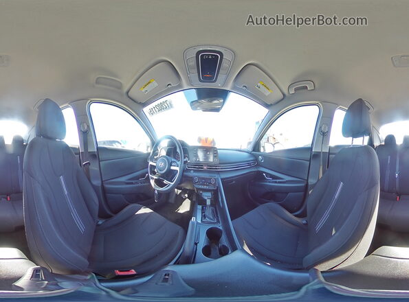 5NPLM4AG2MH009716 2021 HYUNDAI ELANTRA Silver VIN sticker view