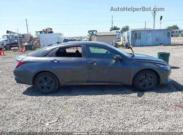 5NPLM4AG2MH011482 2021 HYUNDAI ELANTRA Gray 