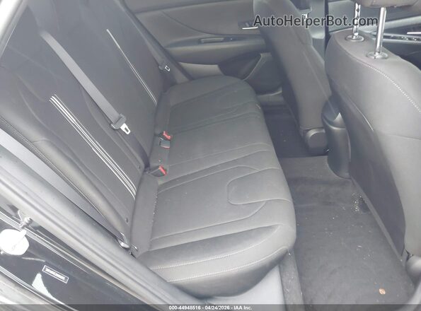 5NPLM4AG3NH066993 2022 HYUNDAI ELANTRA Black VIN կոդի պիտակի տեսք