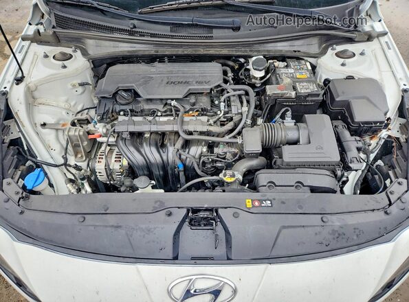 5NPLM4AG4PH104623 2023 HYUNDAI ELANTRA White უკანა სალონის ხედი