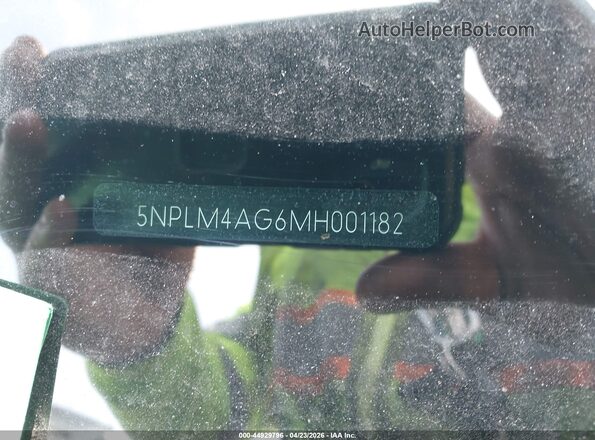 5NPLM4AG6MH001182 2021 HYUNDAI ELANTRA Blue 