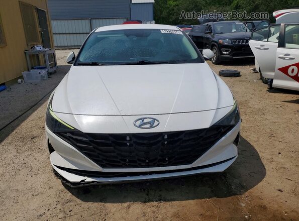 5NPLM4AG7MH018072 2021 HYUNDAI ELANTRA White Front view