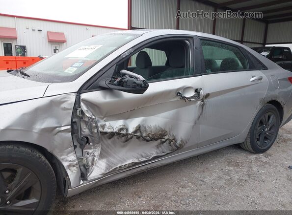 5NPLM4AG8MH008599 2021 HYUNDAI ELANTRA Silver წინა ხედი