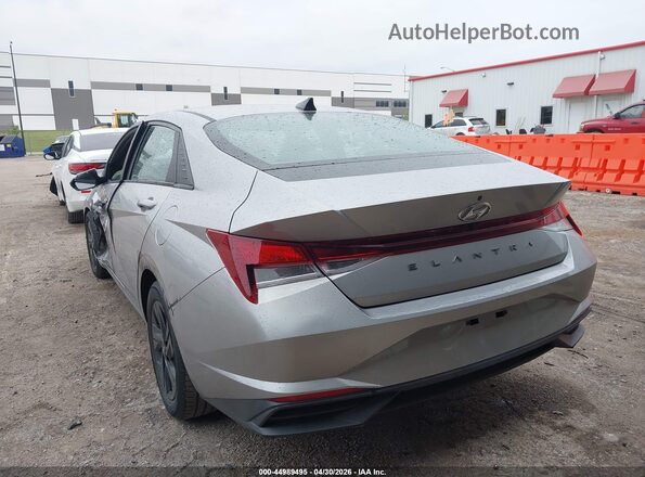 5NPLM4AG8MH008599 2021 HYUNDAI ELANTRA Silver უკანა მარცხენა