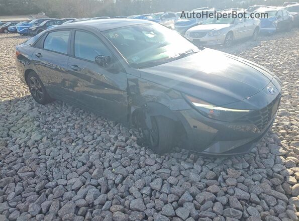 5NPLM4AGXMH008216 2021 HYUNDAI ELANTRA Charcoal Delantero derecho
