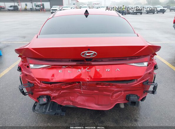 5NPLM4AGXNH065825 2022 HYUNDAI ELANTRA Красный 