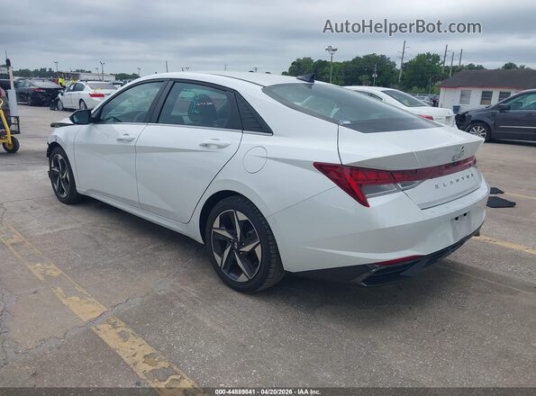5NPLN4AG7MH023950 2021 HYUNDAI ELANTRA White Rear left