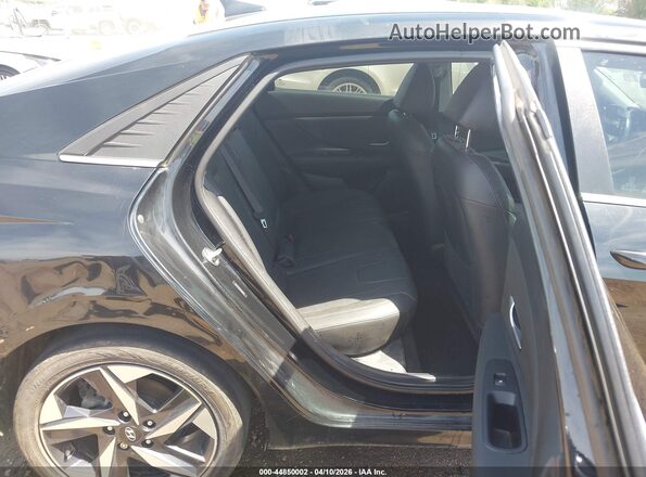 5NPLP4AG2PH108662 2023 HYUNDAI ELANTRA Черный Вид наклейки с VIN-кодом