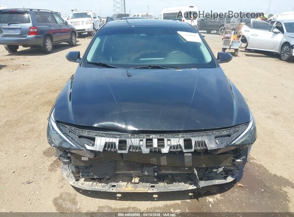 5NPLP4AG2PH108662 2023 HYUNDAI ELANTRA Черный Вид задней части салона