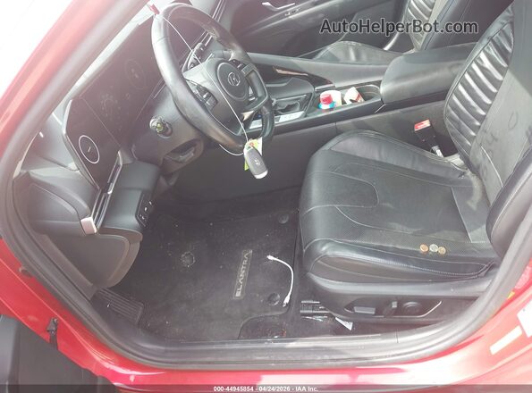 5NPLP4AG5MH026159 2021 HYUNDAI ELANTRA Red Vista interior delantera