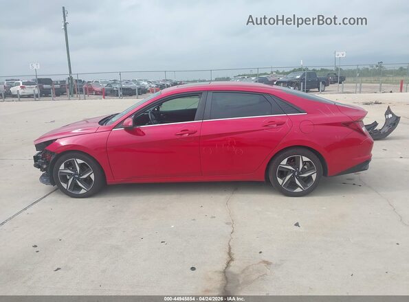 5NPLP4AG5MH026159 2021 HYUNDAI ELANTRA Red Vista interior de 360 grados