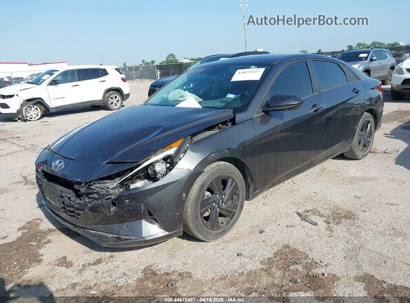 5NPLS4AG0MH032675 2021 HYUNDAI ELANTRA Gray წინა მარცხენა ხედი სამი მეოთხედიდან