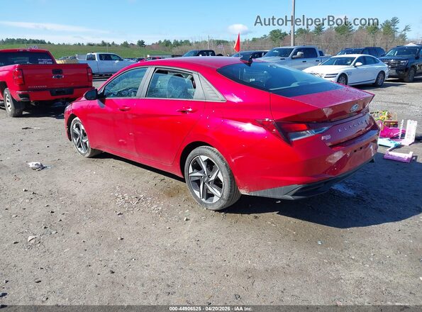 5NPLS4AG2PH096947 2023 HYUNDAI ELANTRA Red Rear left