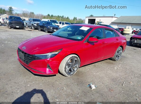 5NPLS4AG2PH096947 2023 HYUNDAI ELANTRA Red Front left