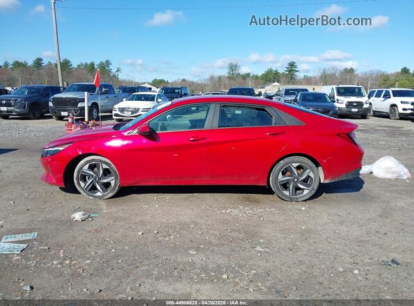 5NPLS4AG2PH096947 2023 HYUNDAI ELANTRA Red 360 interior view
