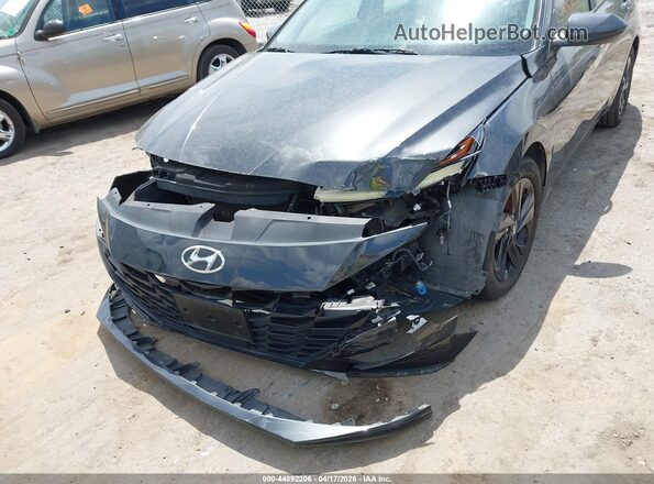 5NPLS4AG4MH010095 2021 HYUNDAI ELANTRA Black Դիմացի տեսք
