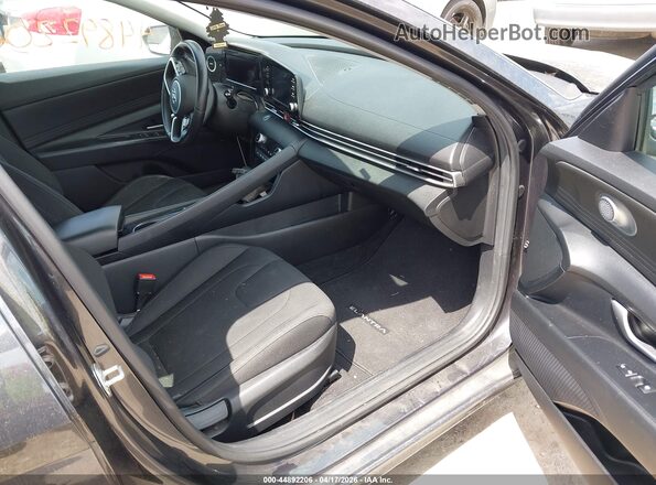 5NPLS4AG4MH010095 2021 HYUNDAI ELANTRA Black Սալոնի դիմացի տեսք