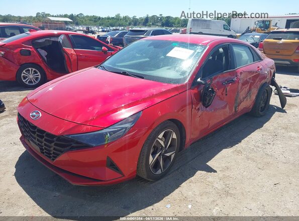 5NPLS4AG7PH099486 2023 HYUNDAI ELANTRA Red Vista tres cuartos delantera izquierda