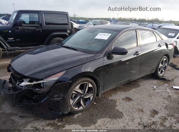 5NPLS4AG8PH092188 2023 HYUNDAI ELANTRA Black Vista tres cuartos delantera izquierda