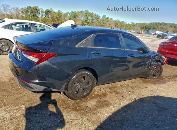 5NPLS4AGXNH061330 2022 HYUNDAI ELANTRA Black უკანა მარჯვენა