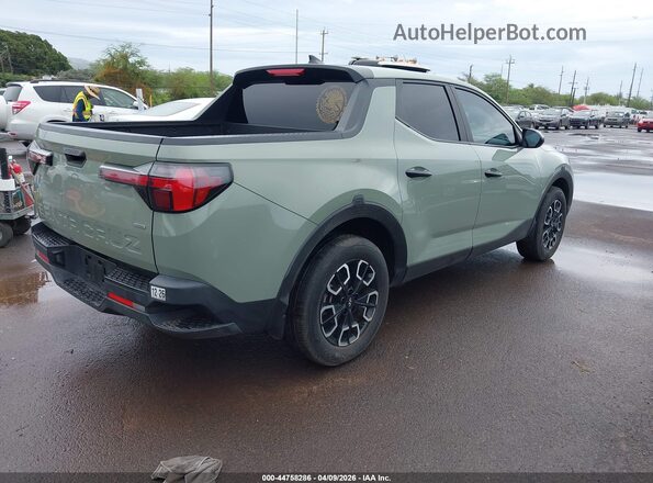 5NTJADAEXPH048865 2023 HYUNDAI SANTA CRUZ Green Задня права чверть