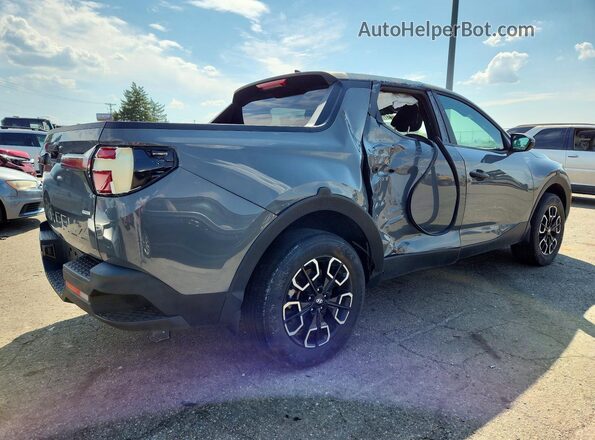 5NTJBDAE7NH009547 2022 HYUNDAI SANTA Gray Trasero derecho