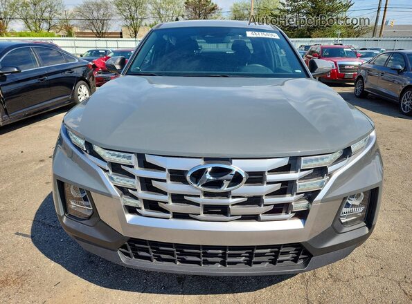 5NTJBDAE7NH009547 2022 HYUNDAI SANTA Gray Vista frontal