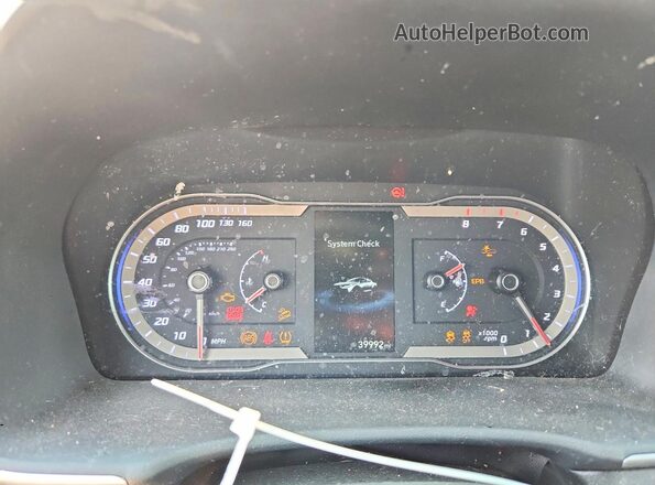 5NTJBDAE7NH009547 2022 HYUNDAI SANTA Gray Vista del cuadro de instrumentos