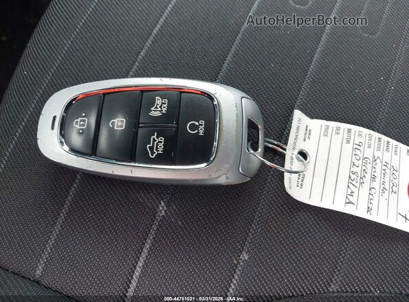 5NTJBDAEXNH013771 2022 HYUNDAI SANTA CRUZ Green Dashboard view