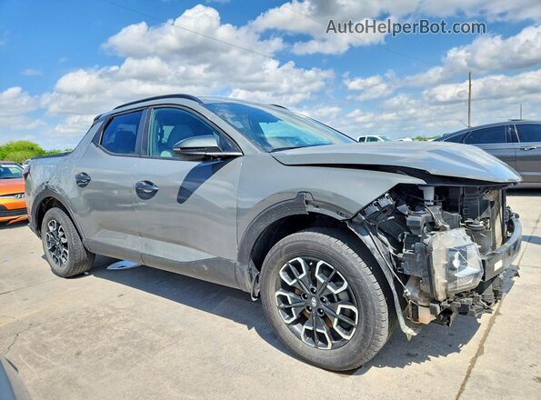 5NTJC4AE1NH024106 2022 HYUNDAI SANTA Серый Передняя правая четверть