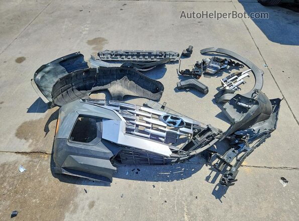 5NTJC4AE1NH024106 2022 HYUNDAI SANTA Серый Вид подкапотного пространства
