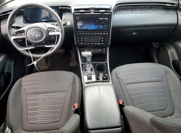 5NTJCDAE3RH094728 2024 HYUNDAI SANTA Silver Dashboard view
