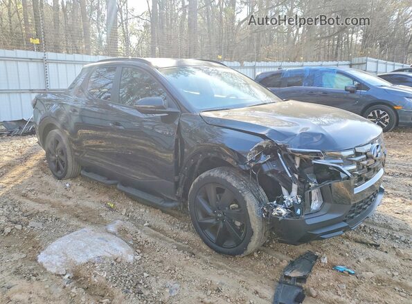 5NTJCDDFXRH117944 2024 HYUNDAI SANTA Black Передня права чверть