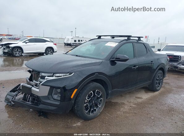 5NTJDDAF6NH027797 2022 HYUNDAI SANTA CRUZ Black Передня ліва чверть