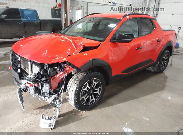 5NTJDDDF2SH128701 2025 HYUNDAI SANTA CRUZ Orange წინა მარცხენა ხედი სამი მეოთხედიდან