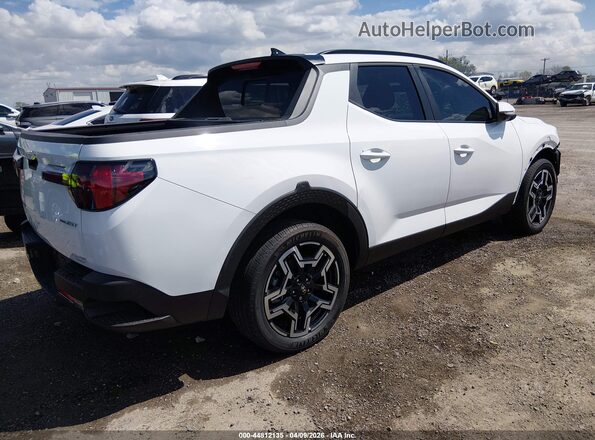 5NTJEDDF2SH148525 2025 HYUNDAI SANTA CRUZ White უკანა მარჯვენა