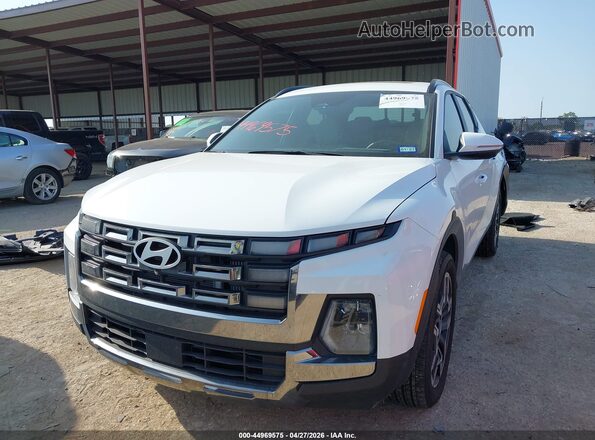5NTJEDDF5SH141102 2025 HYUNDAI SANTA CRUZ White Vista tres cuartos delantera izquierda